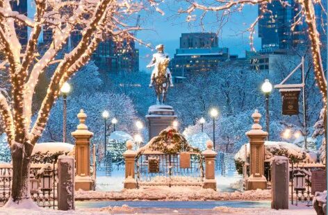 Luci di Natale a New York